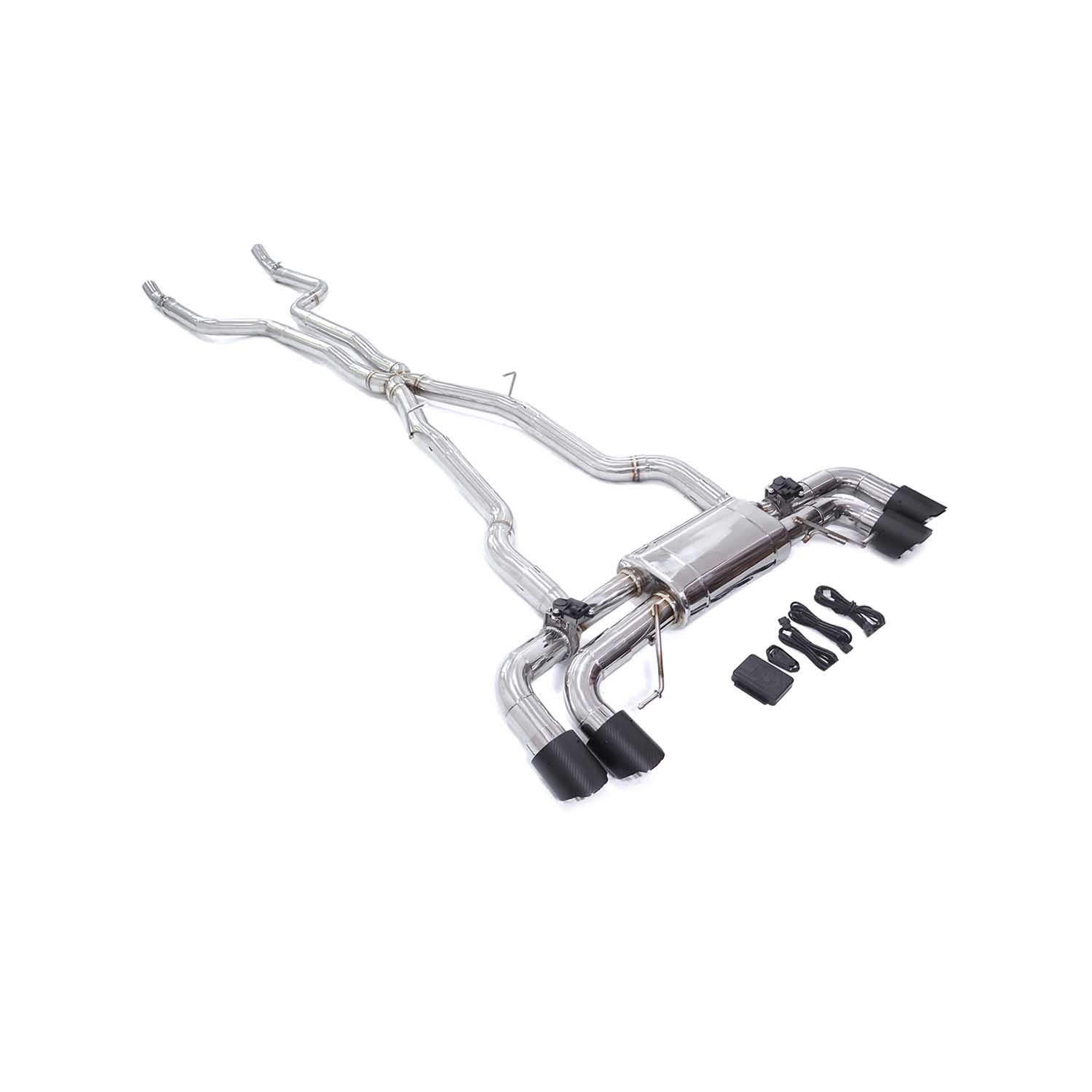 BMW M550i G30 4.4T catback sus304 Valved Sport Exhaust System