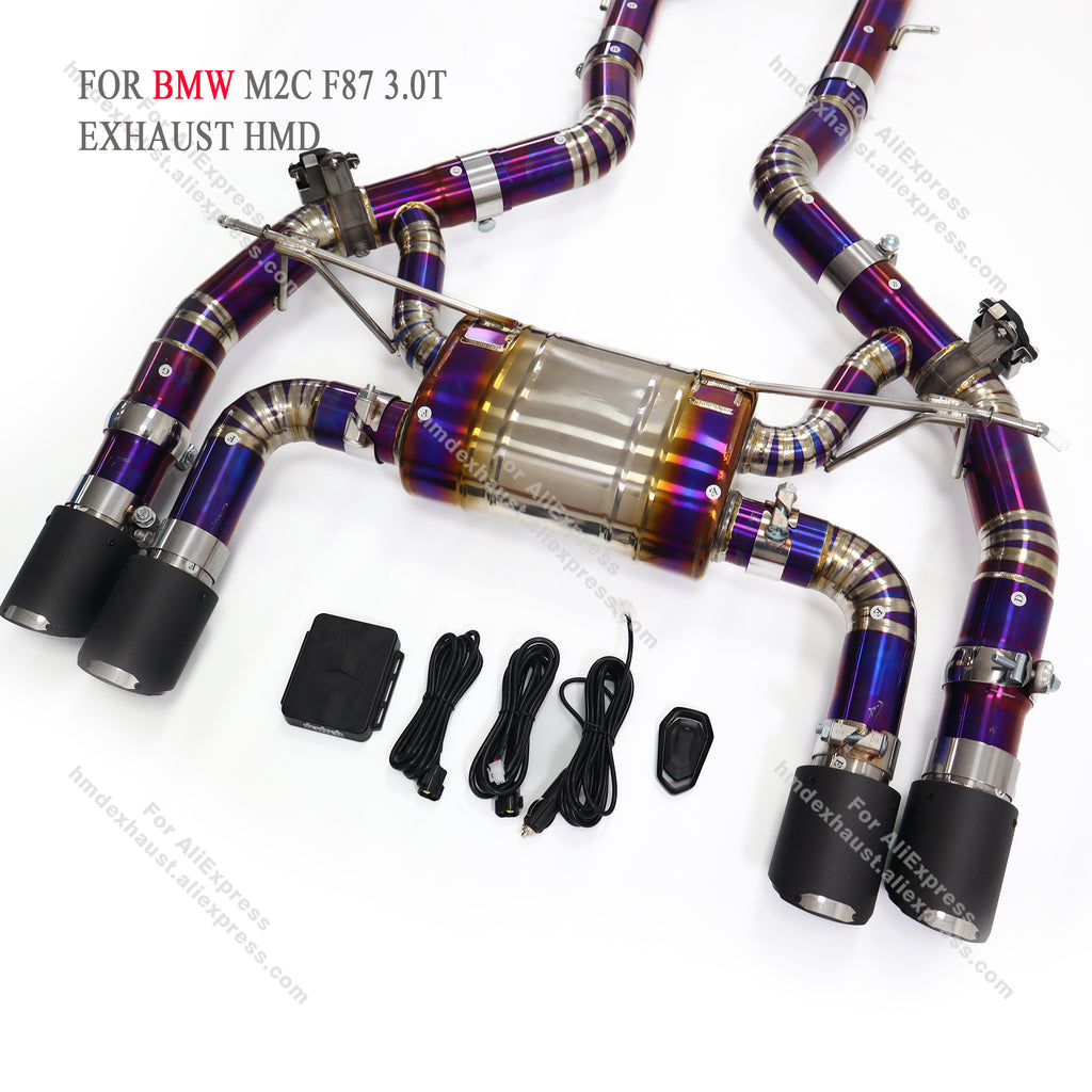 BMW M2C F87 3.0T Catback Titanium Valved Sport Exhaust System