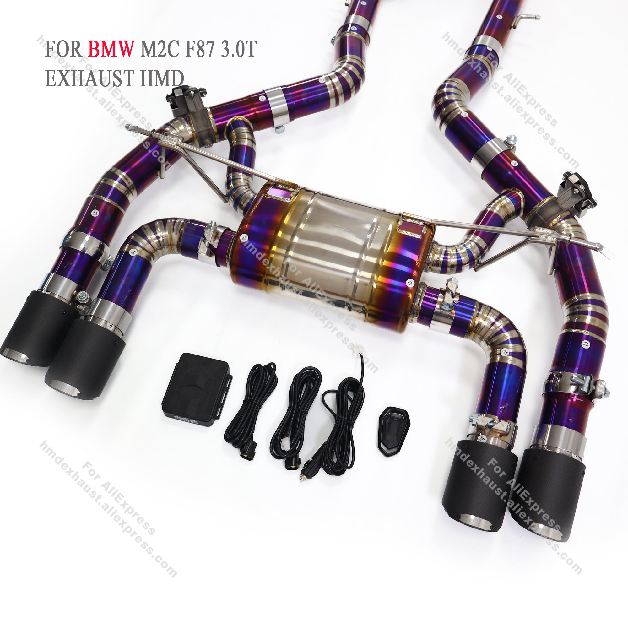 BMW M2C F87 3.0T Catback Titanium Valved Sport Exhaust System