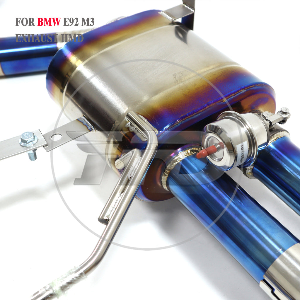 BMW E92 M3 Catback Titanium Valved Sport Exhaust System