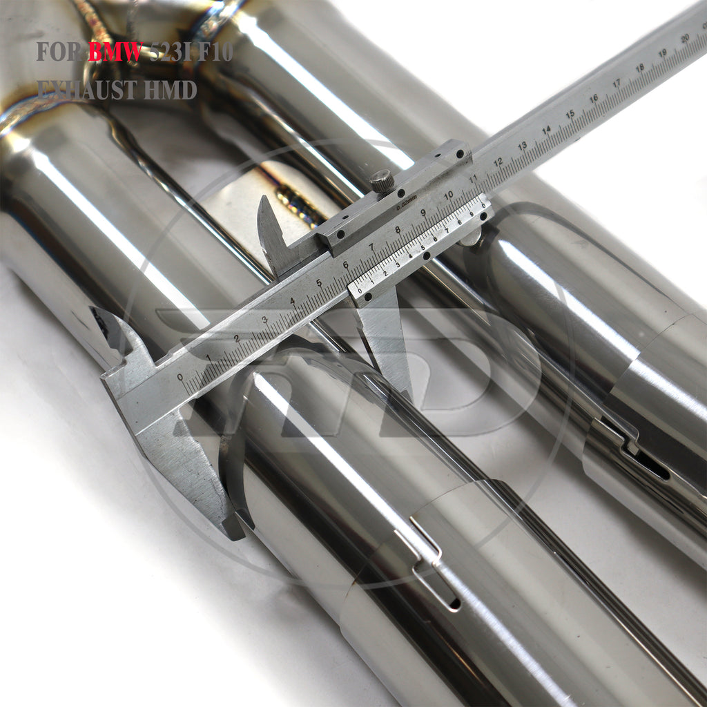 BWM 523i F10 catback sus304 Valved Sport Exhaust System