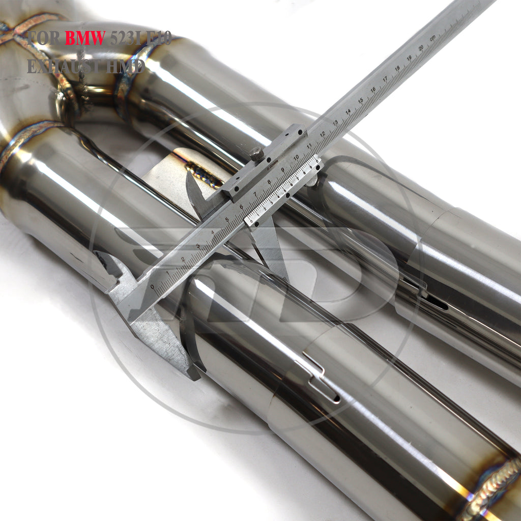 BWM 523i F10 catback sus304 Valved Sport Exhaust System
