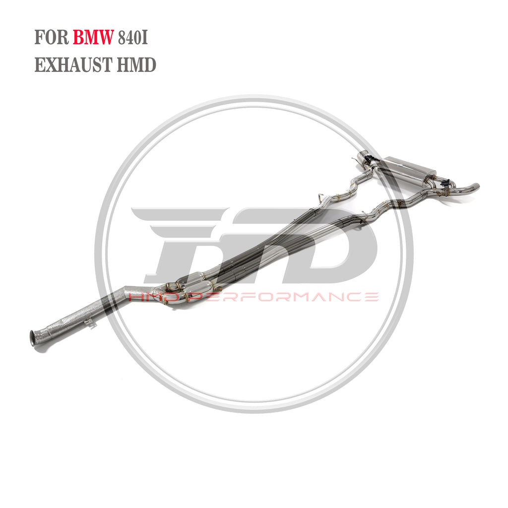 BMW 840I catback sus304 Valved Sport Exhaust System