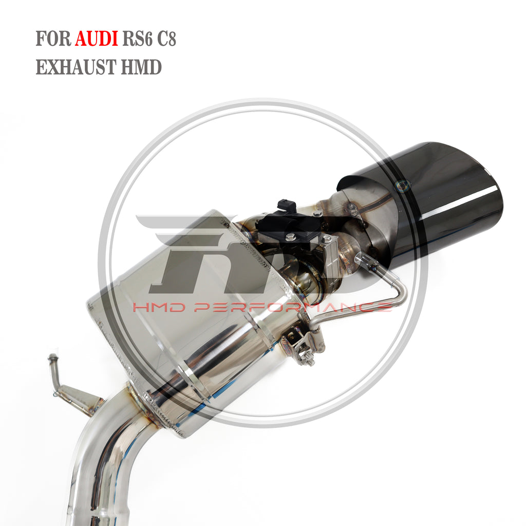 Audi RS6 C8 catback sus304 Valved Sport Exhaust System