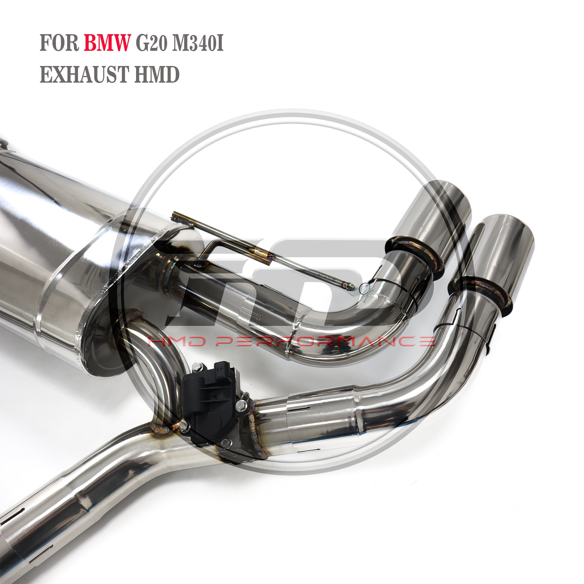 BMW G20 M340I catback sus304 Valved Sport Exhaust System