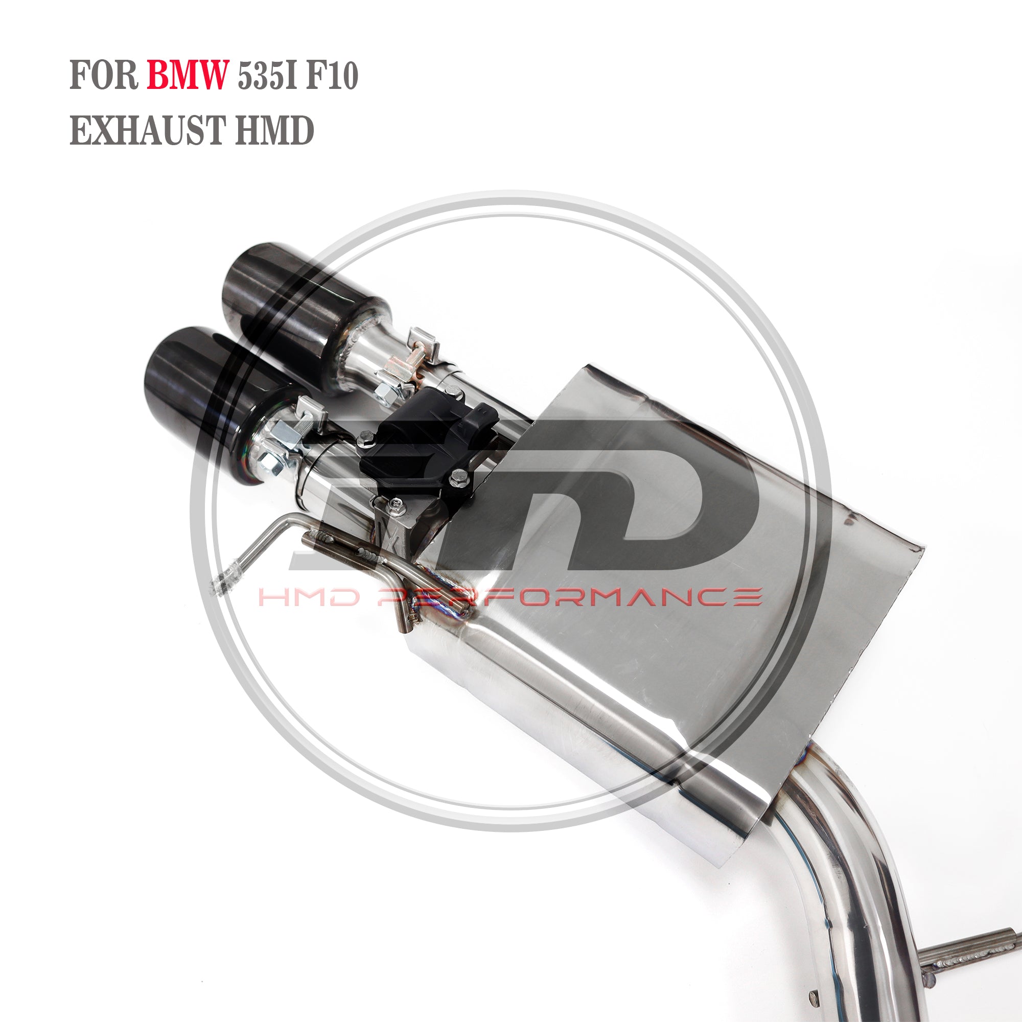 BMW 535I F10 catback sus304 Valved Sport Exhaust System