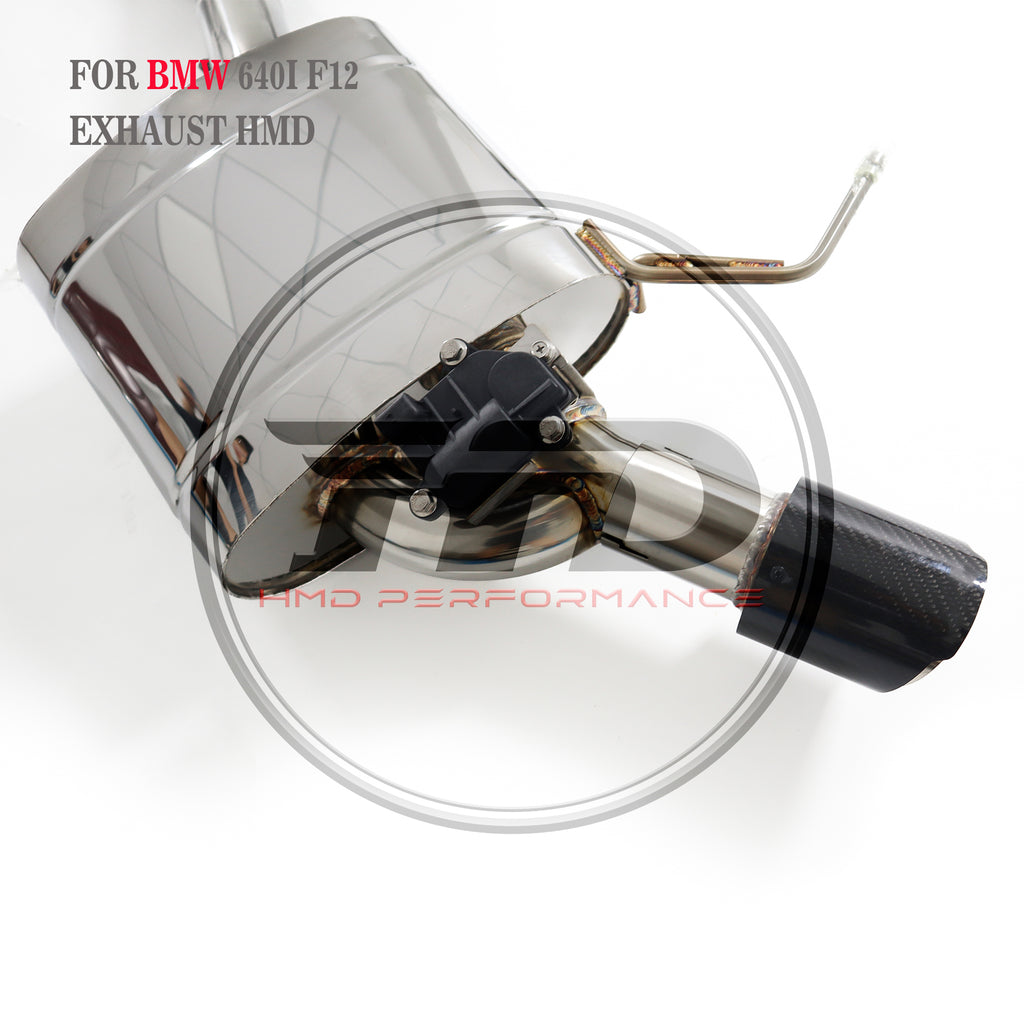 BMW 640I F12 Catback Titanium Valved Sport Exhaust System