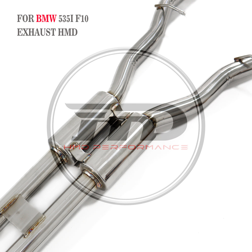 BMW 535I F10 catback sus304 Valved Sport Exhaust System
