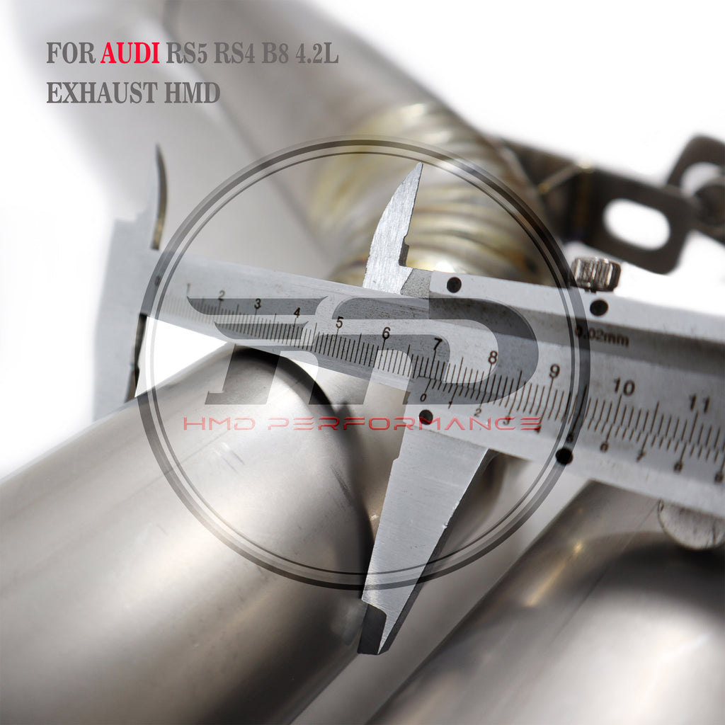 Audi RS5 RS4 B8 4.2l Catback Titanium Valved Sport Exhaust System