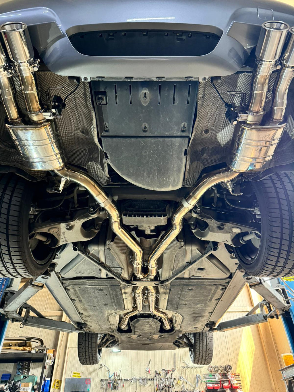 BMW M5 E60 E61 catback sus304 Valved Sport Exhaust System