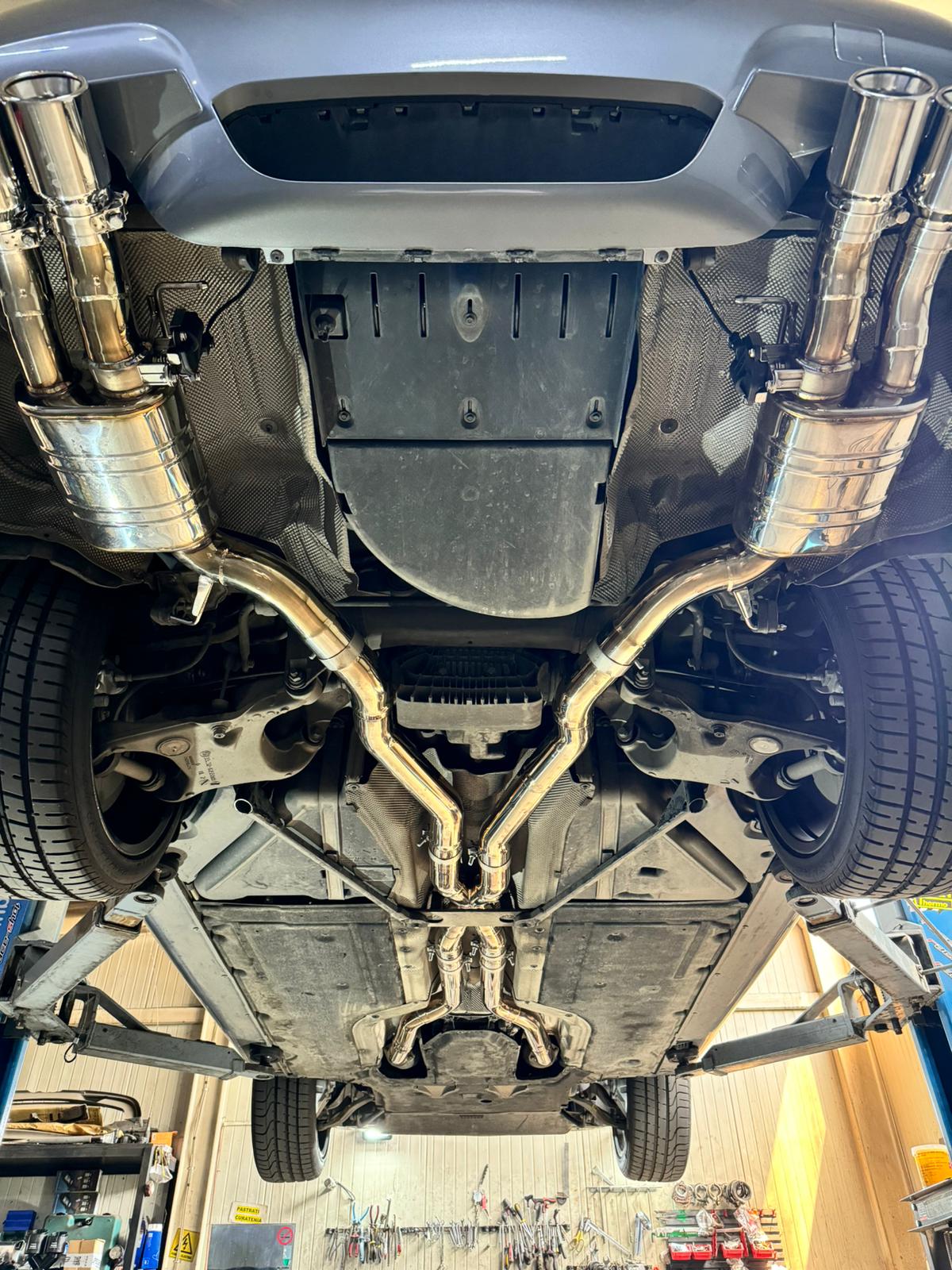 BMW M5 E60 E61 catback sus304 Valved Sport Exhaust System