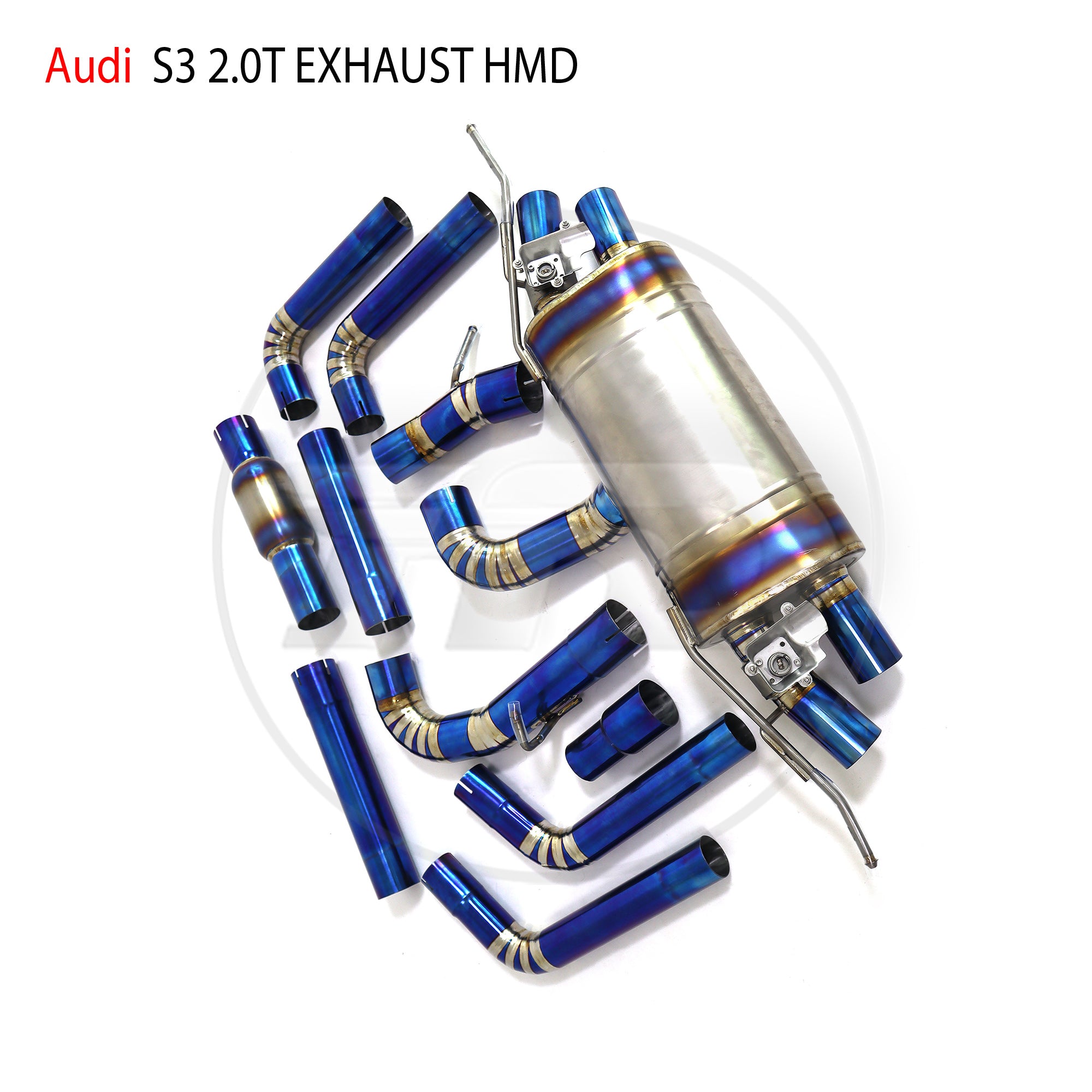 Audi S3 2.0T Catback Titanium Valved Sport Exhaust System