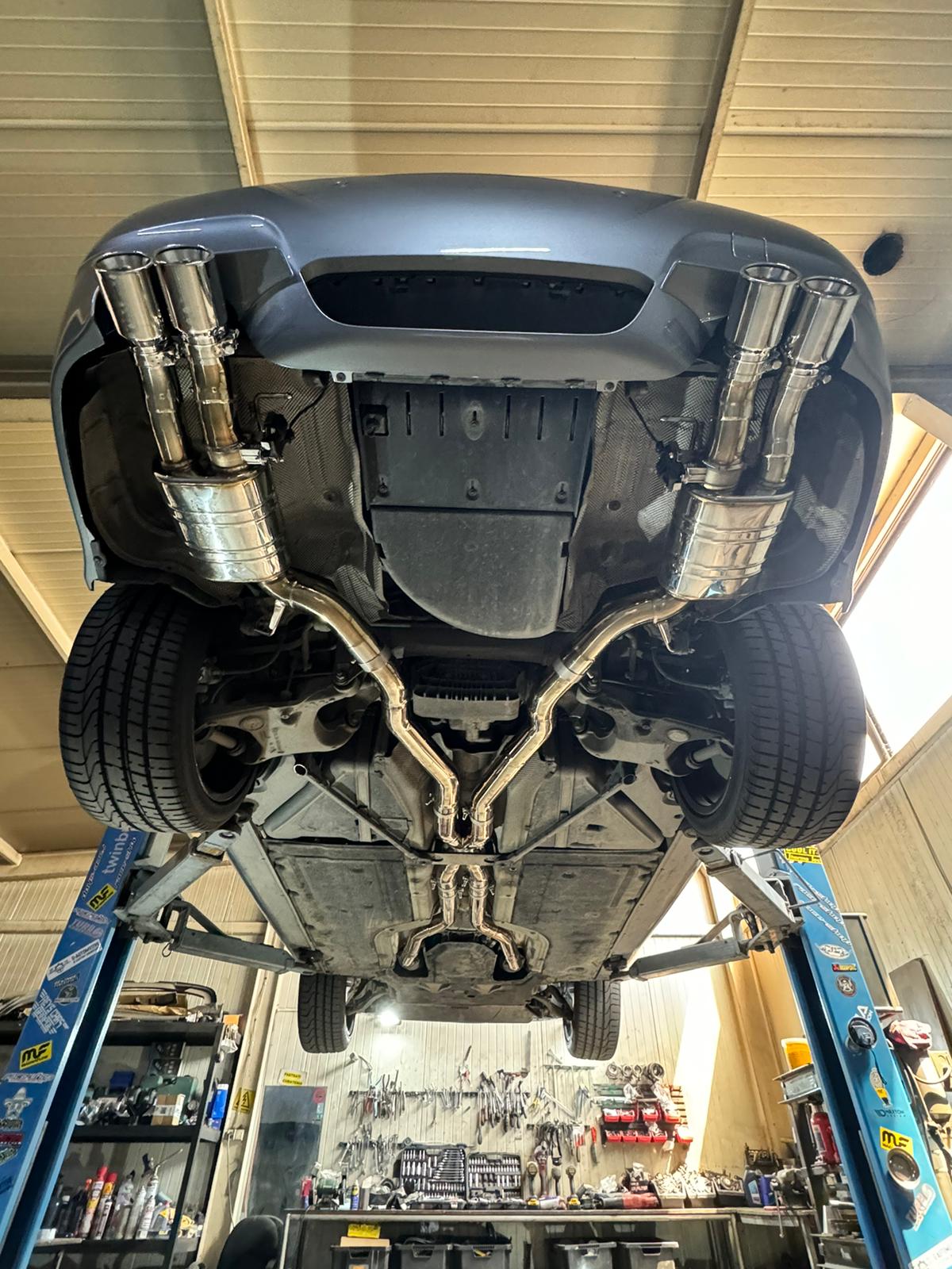 BMW M5 E60 E61 catback sus304 Valved Sport Exhaust System