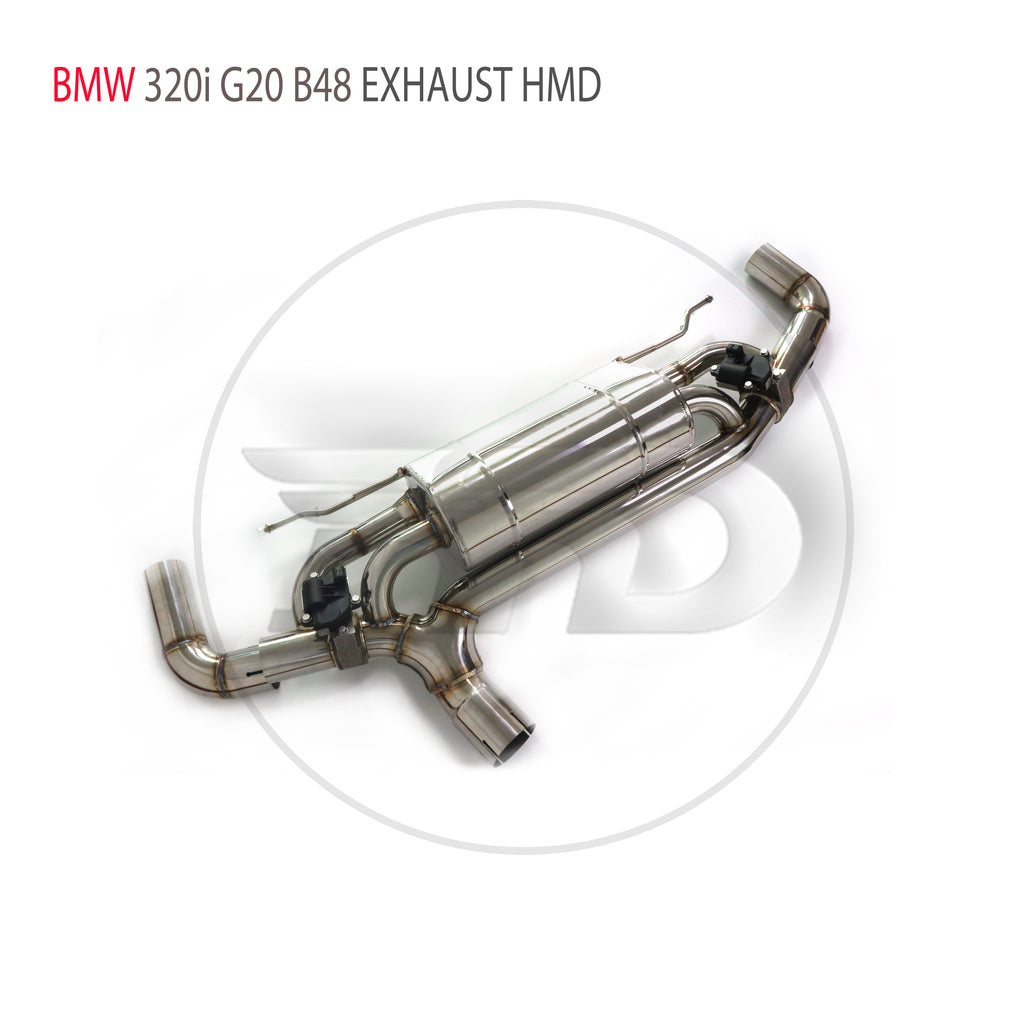 BMW 3 Series G20 G28 catback sus304 Valved Sport Exhaust System