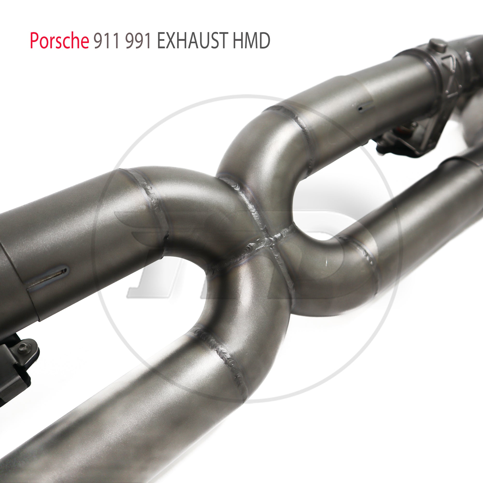 Stainless Steel Catback Exhaust for Porsche 991.1 with 991 GT2RS Style Rear Diffuser Conversion