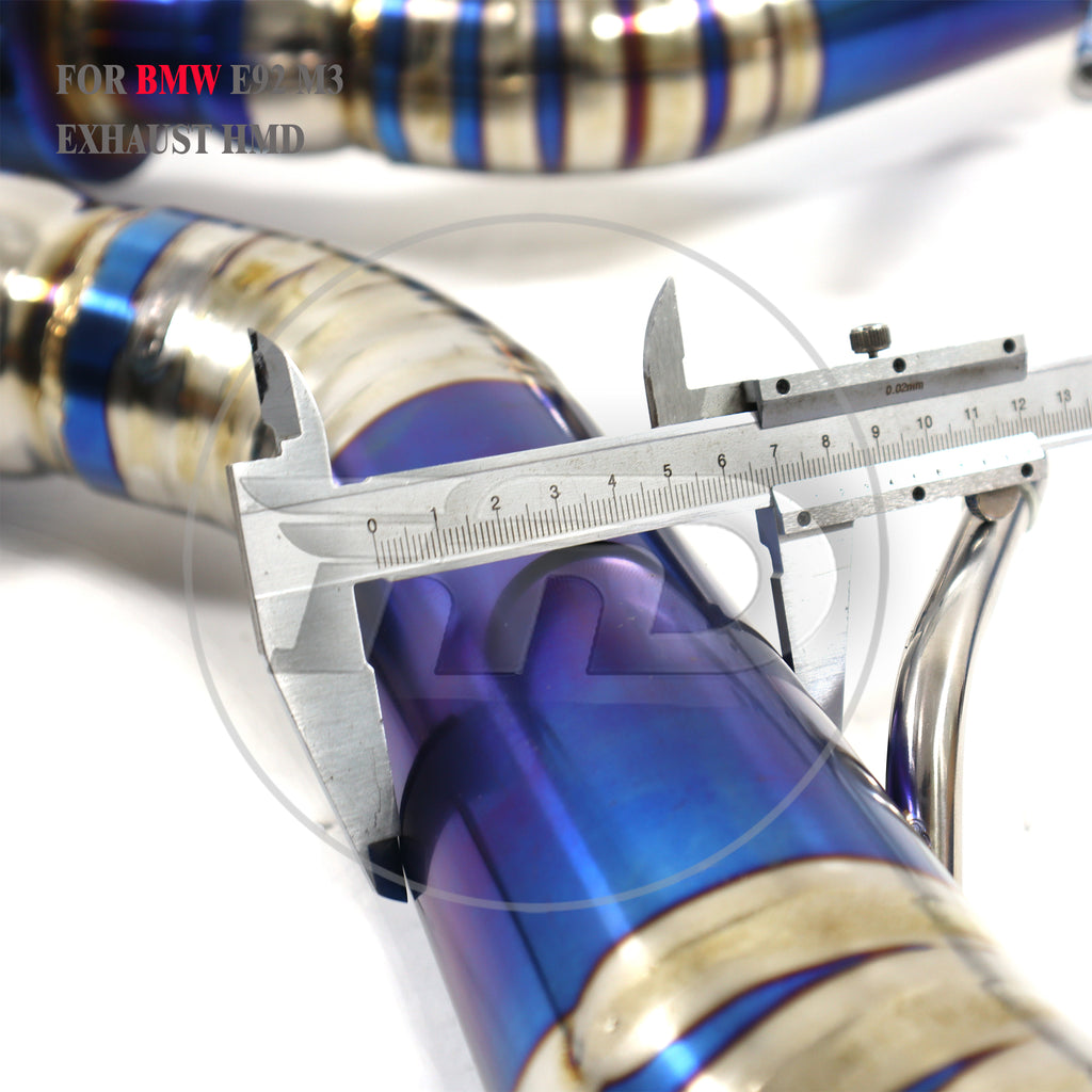 BMW E92 M3 Catback Titanium Valved Sport Exhaust System