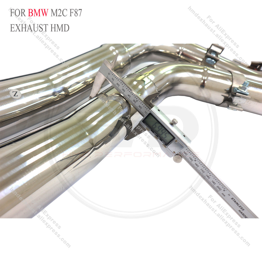 BMW M2C F87 catback sus304 Valved Sport Exhaust System
