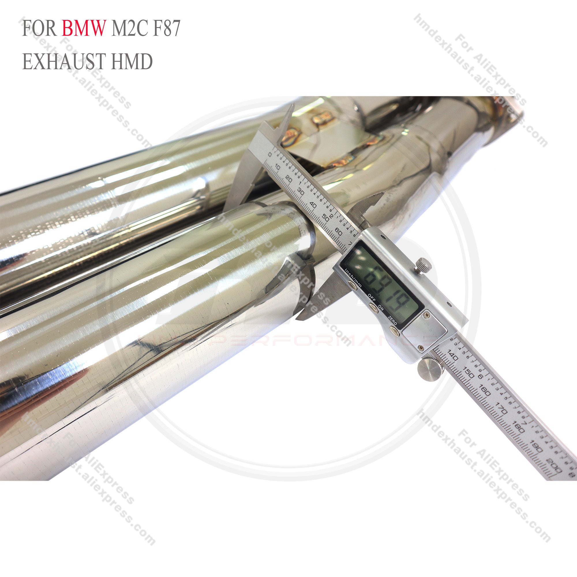 BMW M2C F87 catback sus304 Valved Sport Exhaust System