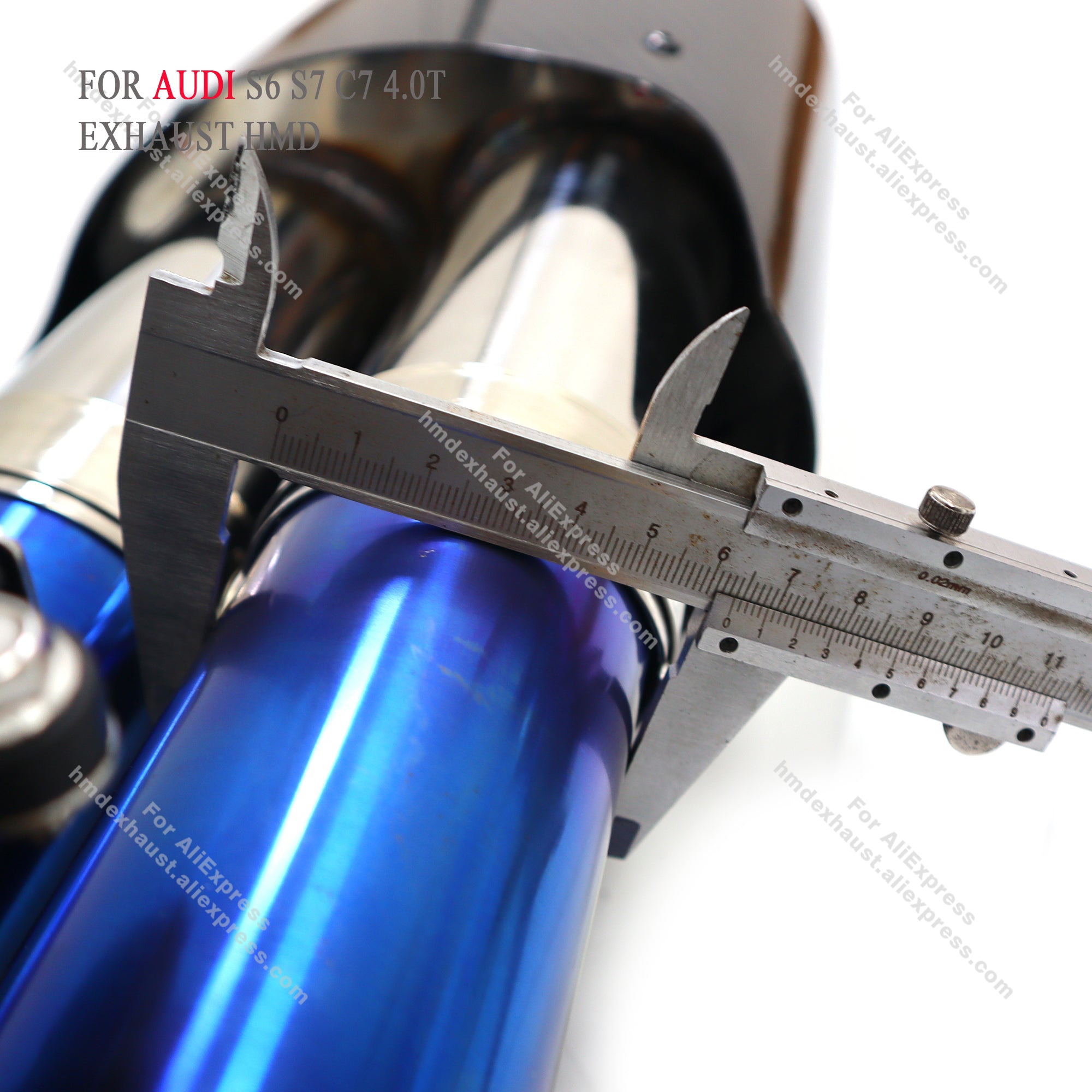AUDI S6 S7 C7 4.0T Catback Titanium Valved Sport Exhaust System