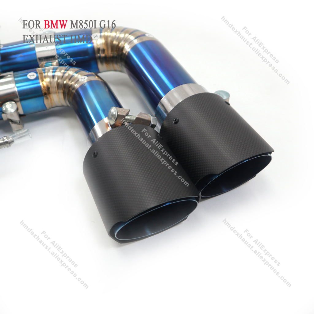 BMW M850I G16 Catback Titanium Valved Sport Exhaust System