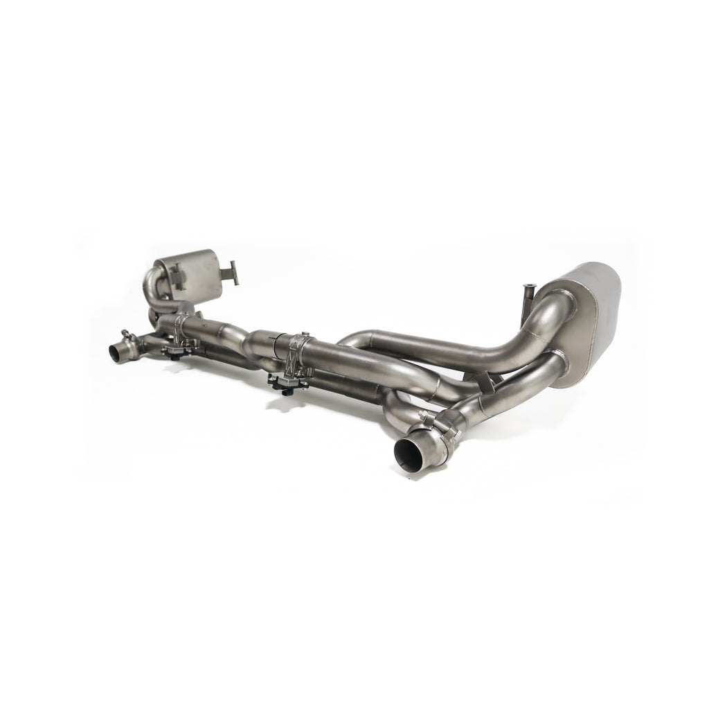 Stainless Steel Catback Exhaust for Porsche 991.1 with 991 GT2RS Style Rear Diffuser Conversion