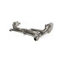 Stainless Steel Catback Exhaust for Porsche 991.1 with 991 GT2RS Style Rear Diffuser Conversion