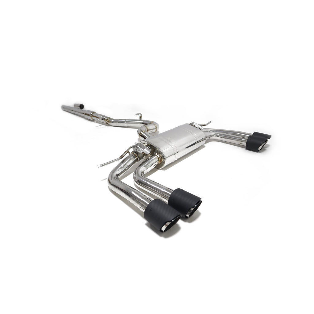 Audi S3 catback sus304 Valved Sport Exhaust System