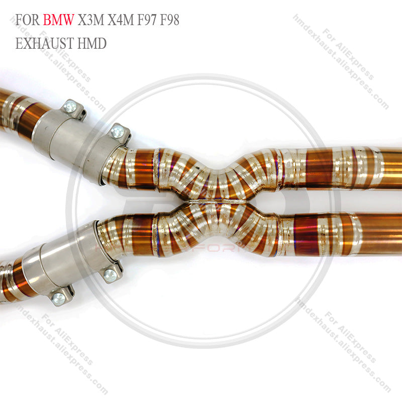 BMW X3M X4M F97 F98 2019-2021 Catback Titanium Valved Sport Exhaust System
