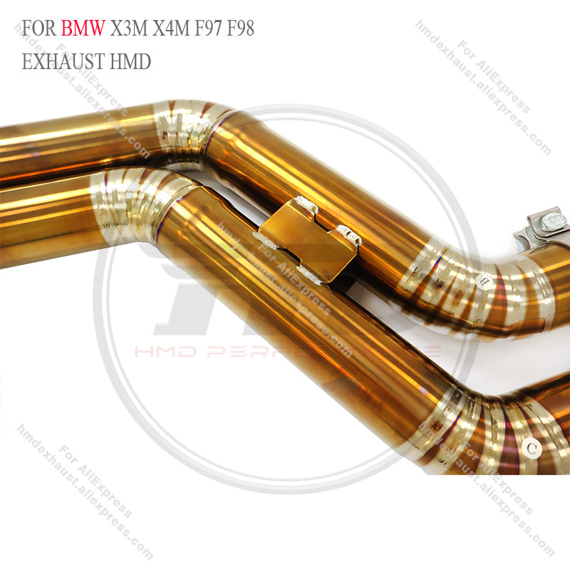 BMW X3M X4M F97 F98 2019-2021 Catback Titanium Valved Sport Exhaust System