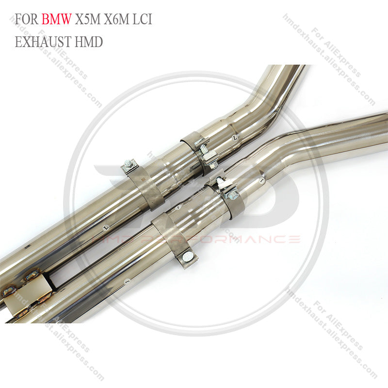 BMW X5M X6M LCI 2024+ catback sus304 Valved Sport Exhaust System
