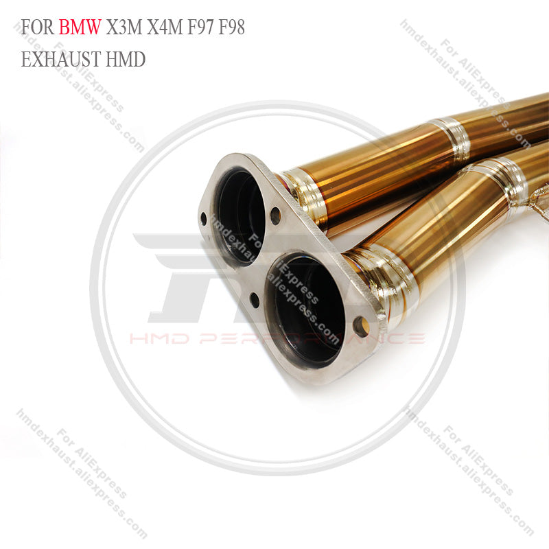 BMW X3M X4M F97 F98 2019-2021 Catback Titanium Valved Sport Exhaust System