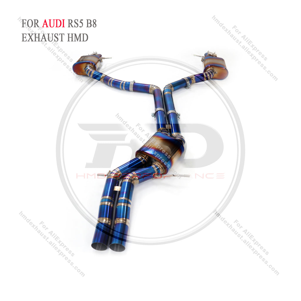 AUDI RS5 B8.5 Catback Titanium Valved Sport Exhaust System