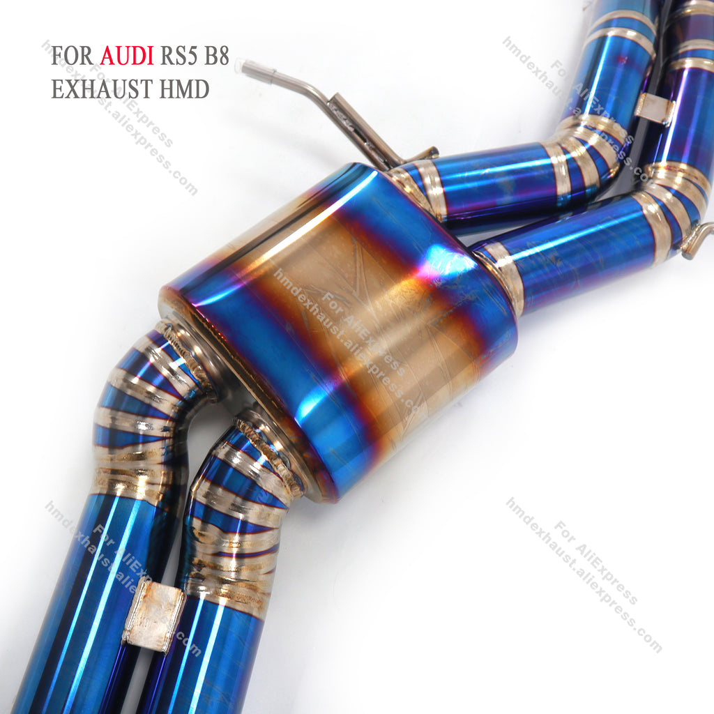 AUDI RS5 B8.5 Catback Titanium Valved Sport Exhaust System