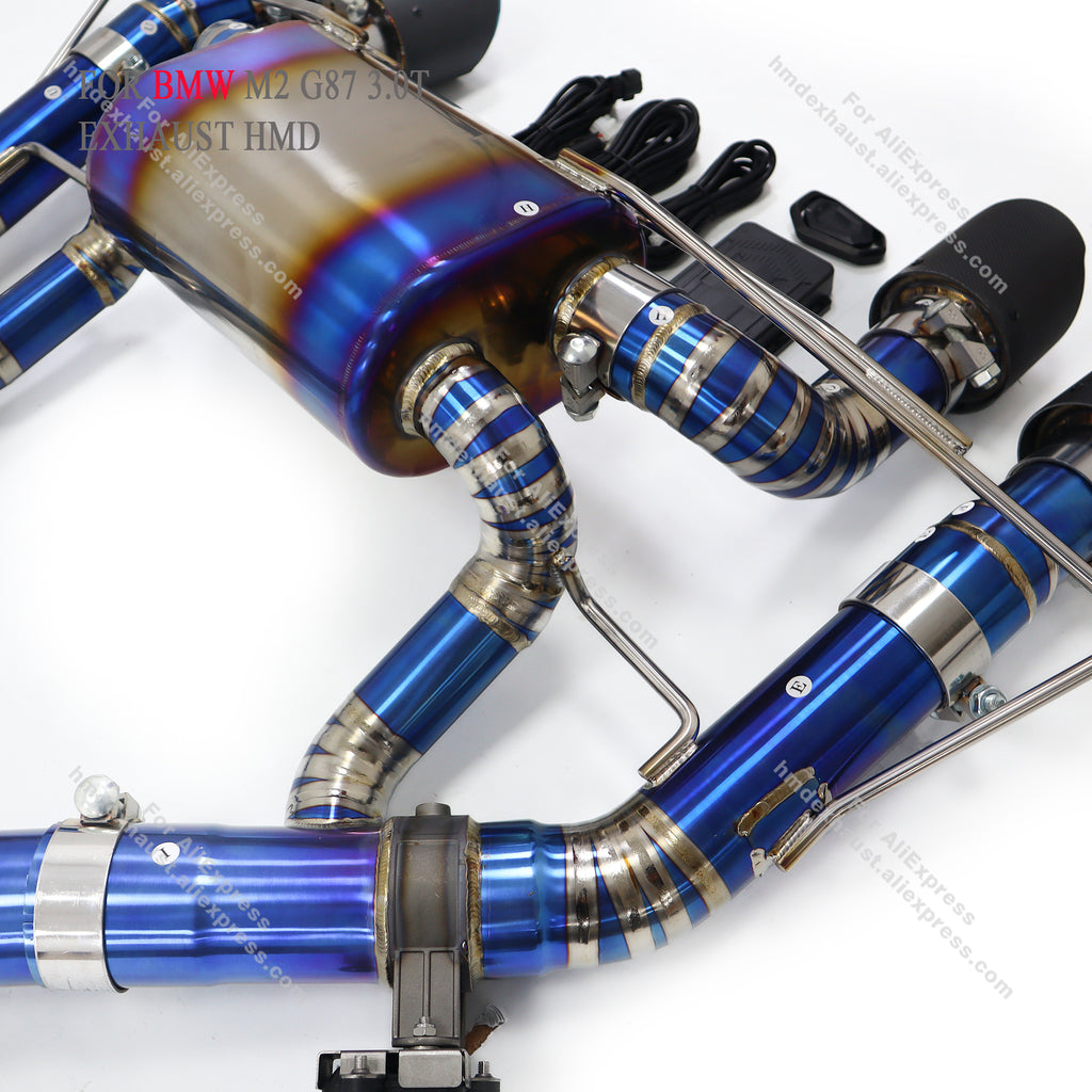 BMW M2 G87 3.0T Catback Titanium Valved Sport Exhaust System
