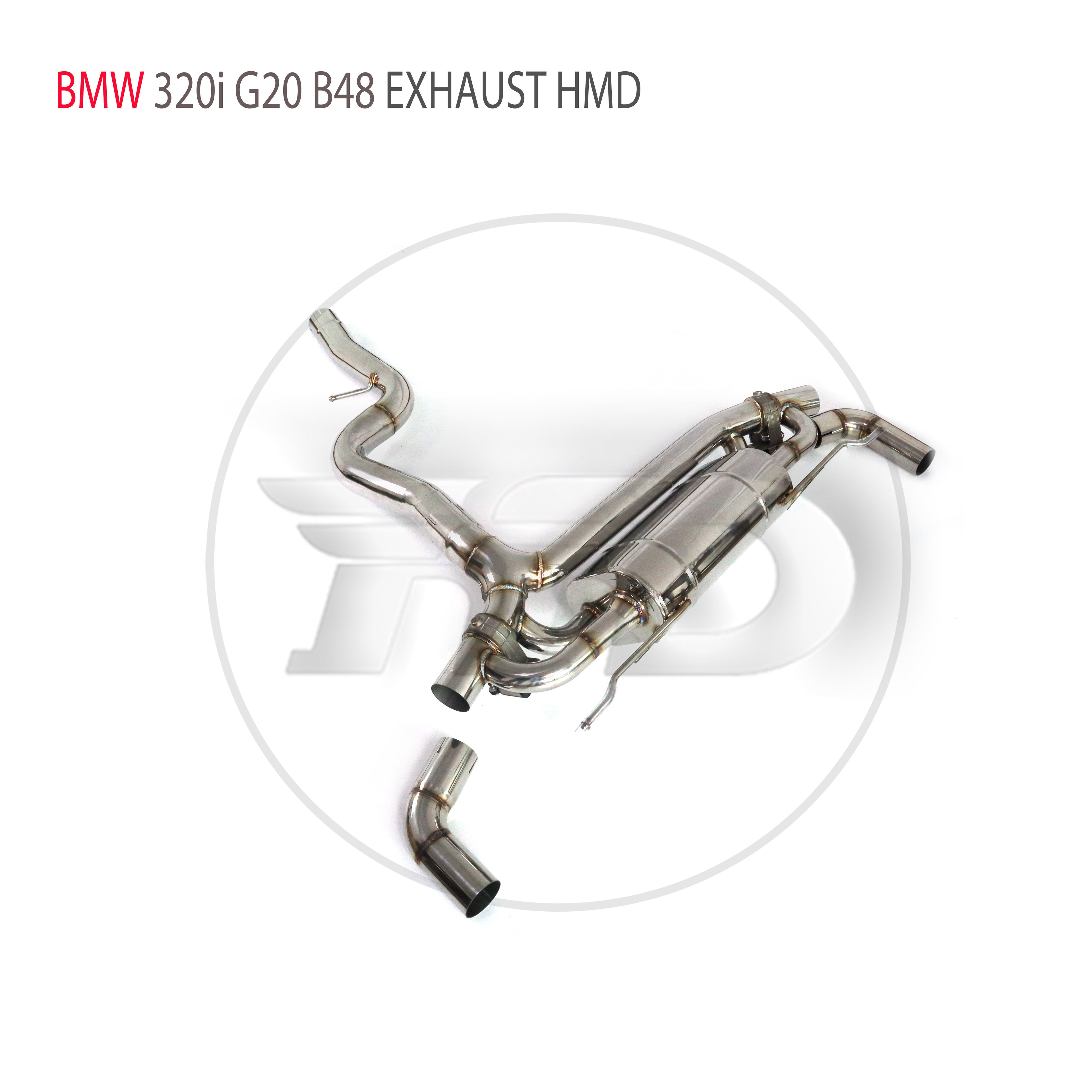BMW 3 Series G20 G28 catback sus304 Valved Sport Exhaust System