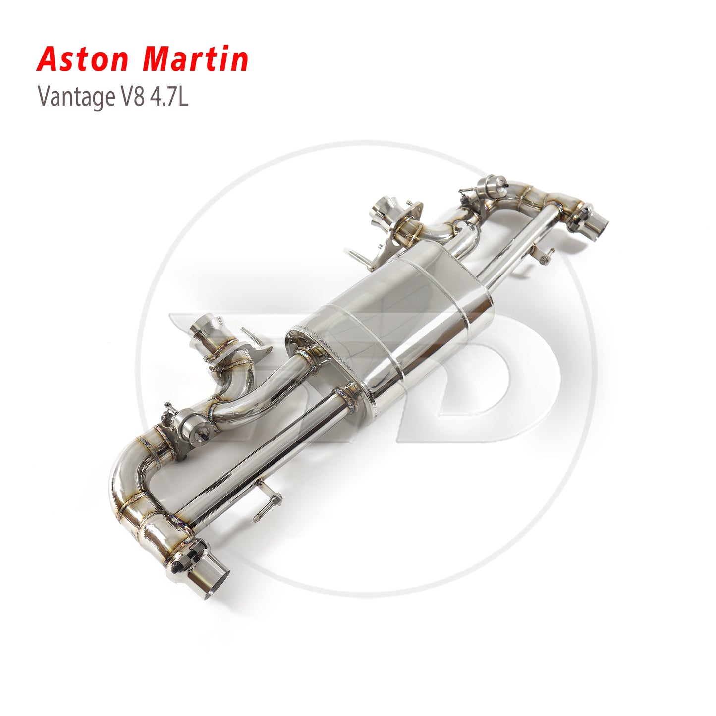 Auto Performance Catback for Aston Martin Vantage V8 4.7L Electronic Valve Muffler Tuning ss304 System