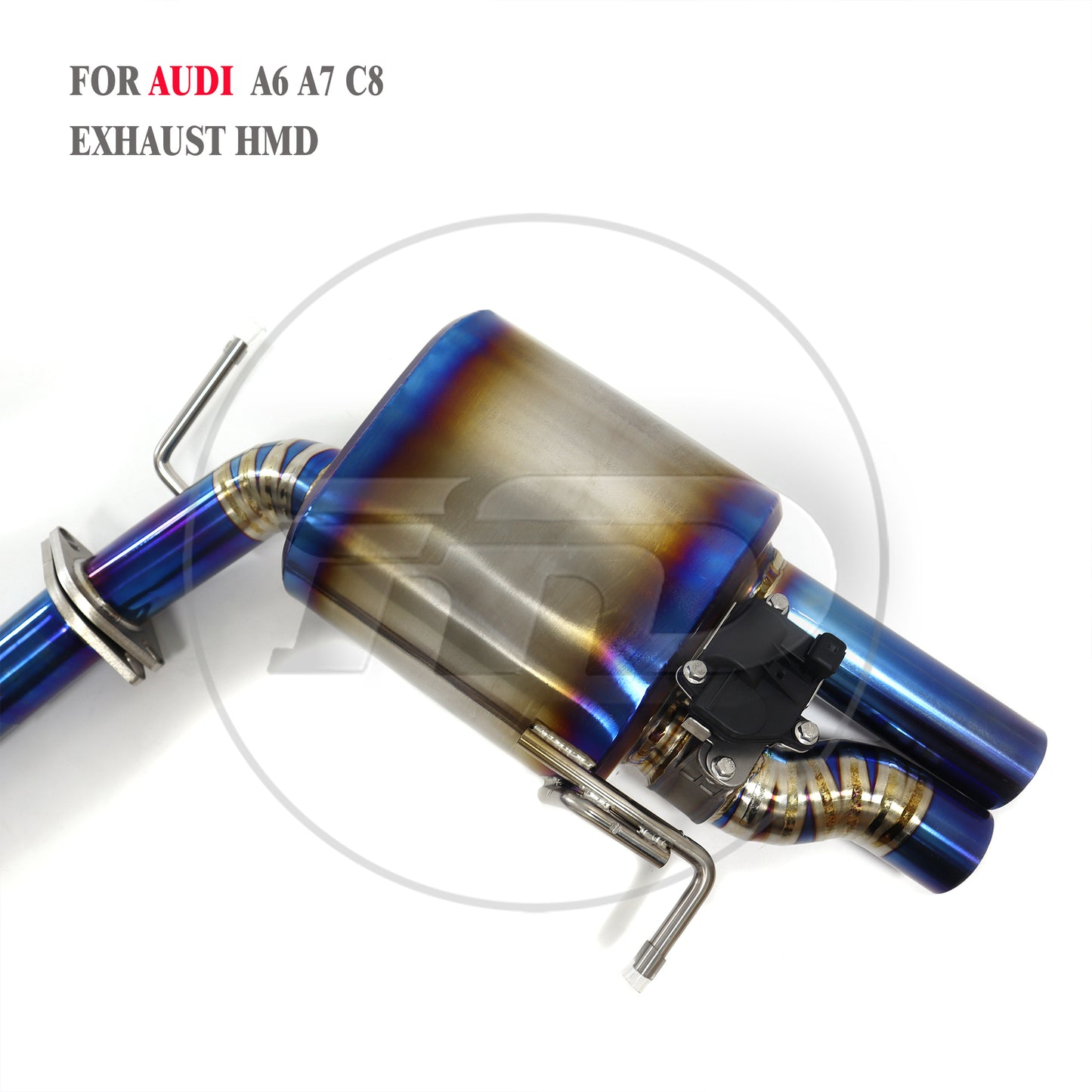 Car Accessories High performance Titanium Alloy Catback For Audi A6 A7 C8 2.0T Exhaust System High Flow Performance