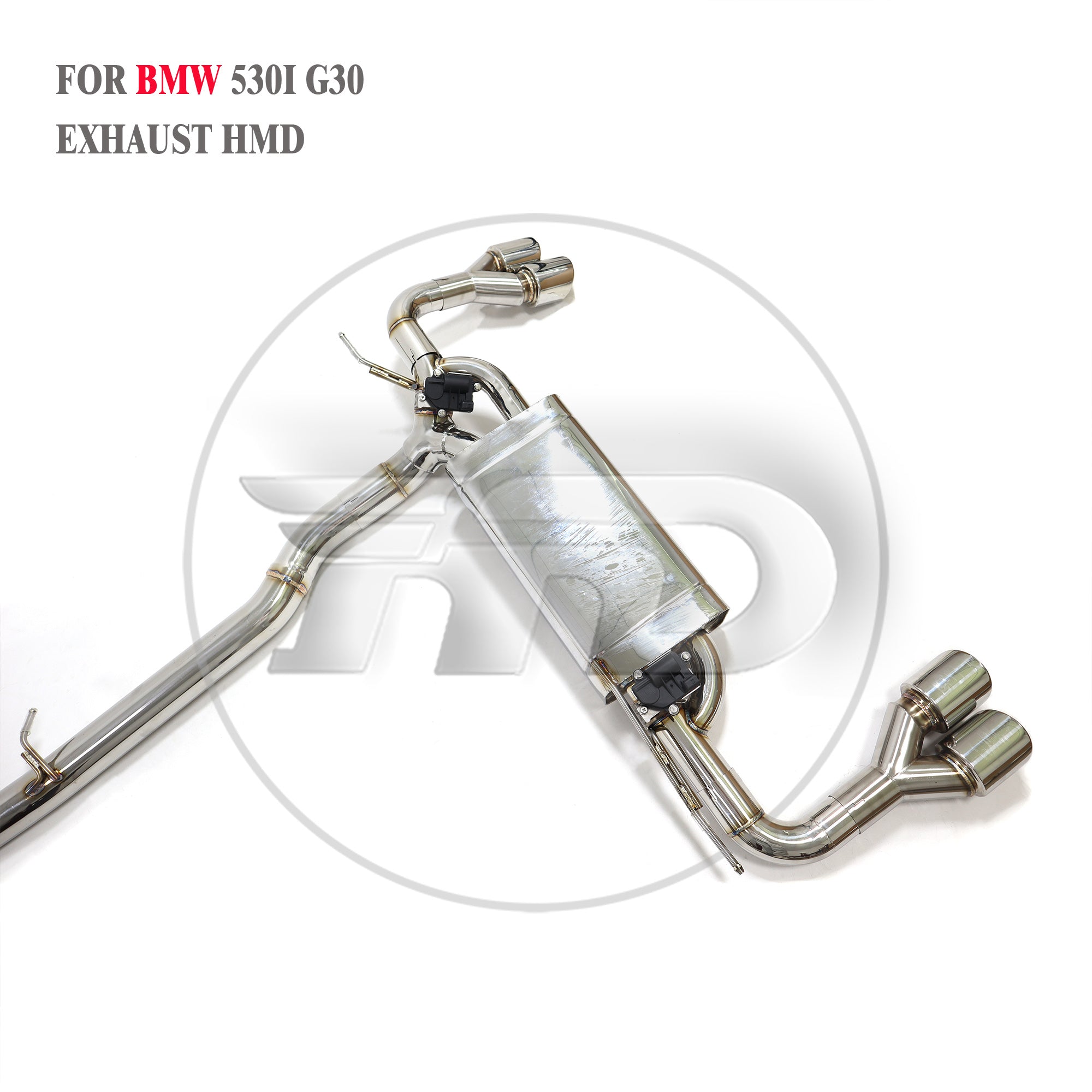 BMW 525i 528i 530i B48 2.0T catback sus304 Valved Sport Exhaust System