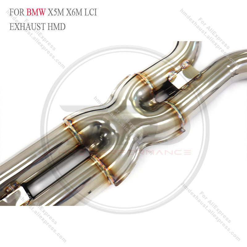 BMW X5M X6M LCI 2024+ catback sus304 Valved Sport Exhaust System