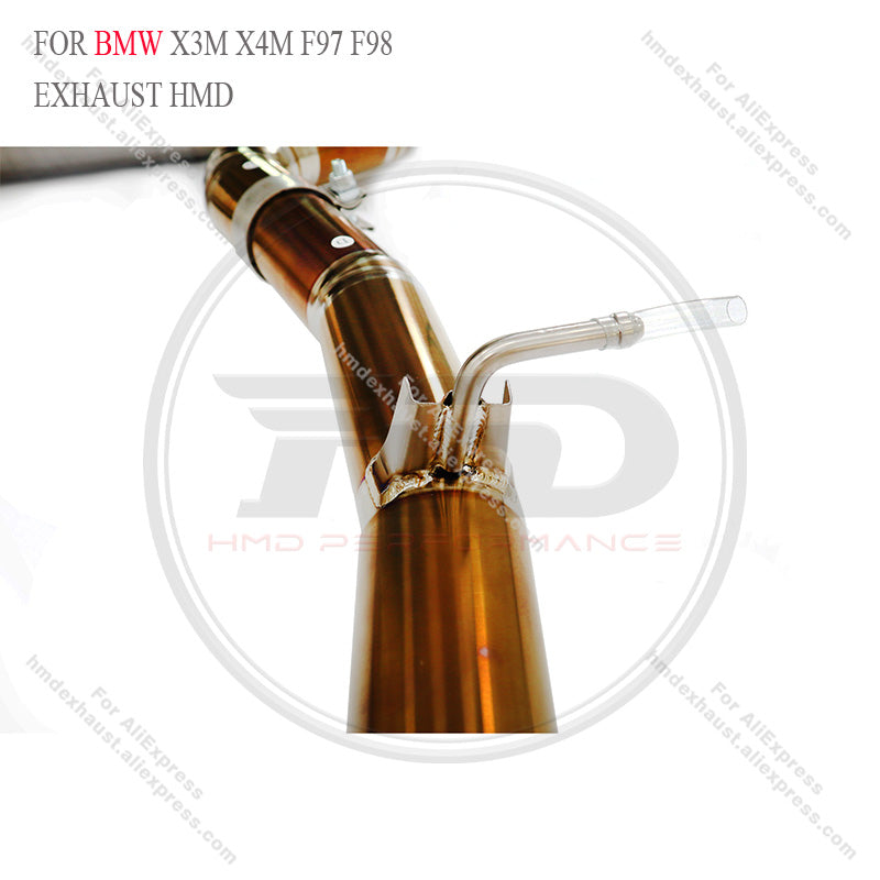 BMW X3M X4M F97 F98 2019-2021 Catback Titanium Valved Sport Exhaust System