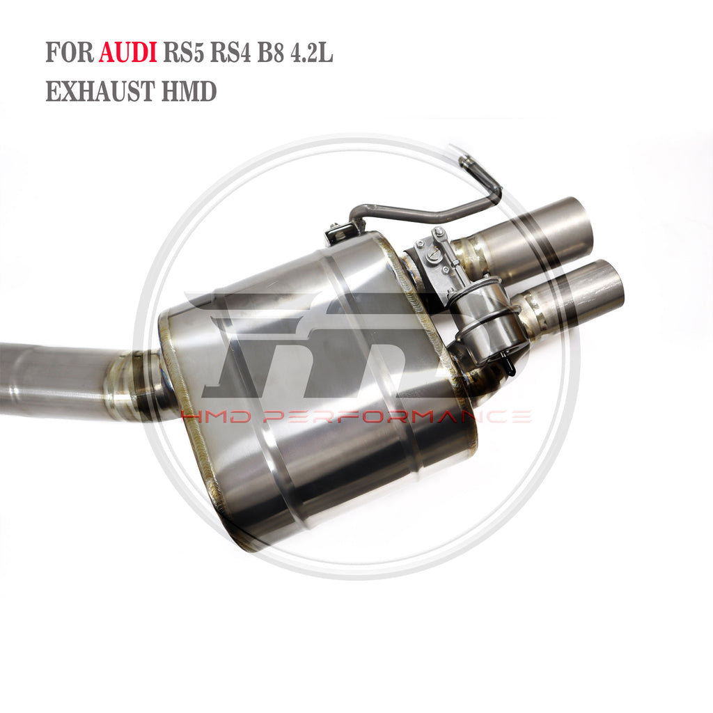 Audi RS5 RS4 B8 4.2l Catback Titanium Valved Sport Exhaust System