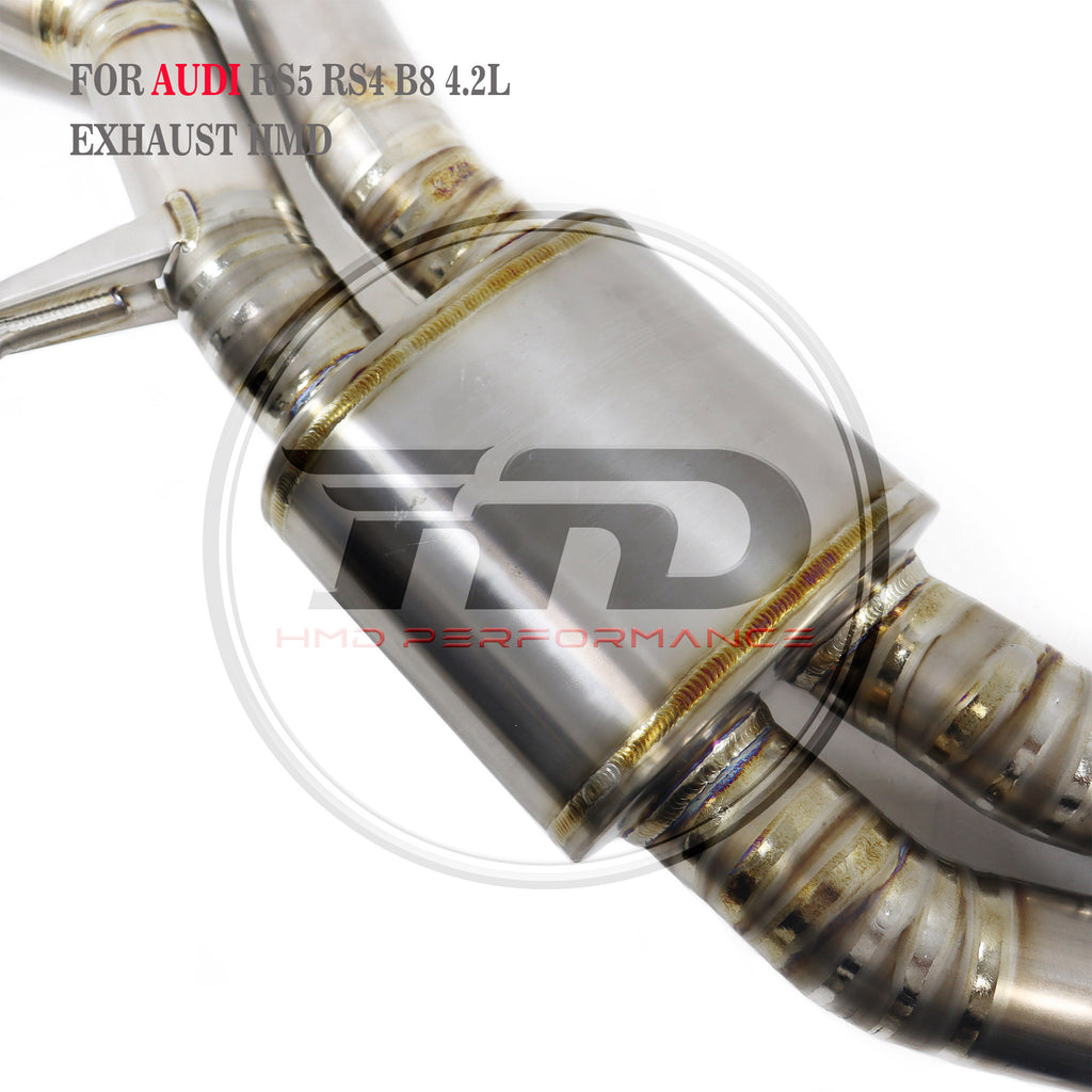 Audi RS5 RS4 B8 4.2l Catback Titanium Valved Sport Exhaust System