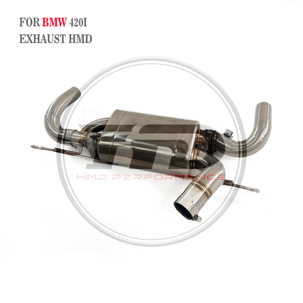 BMW 2019 420I catback sus304 Valved Sport Exhaust System