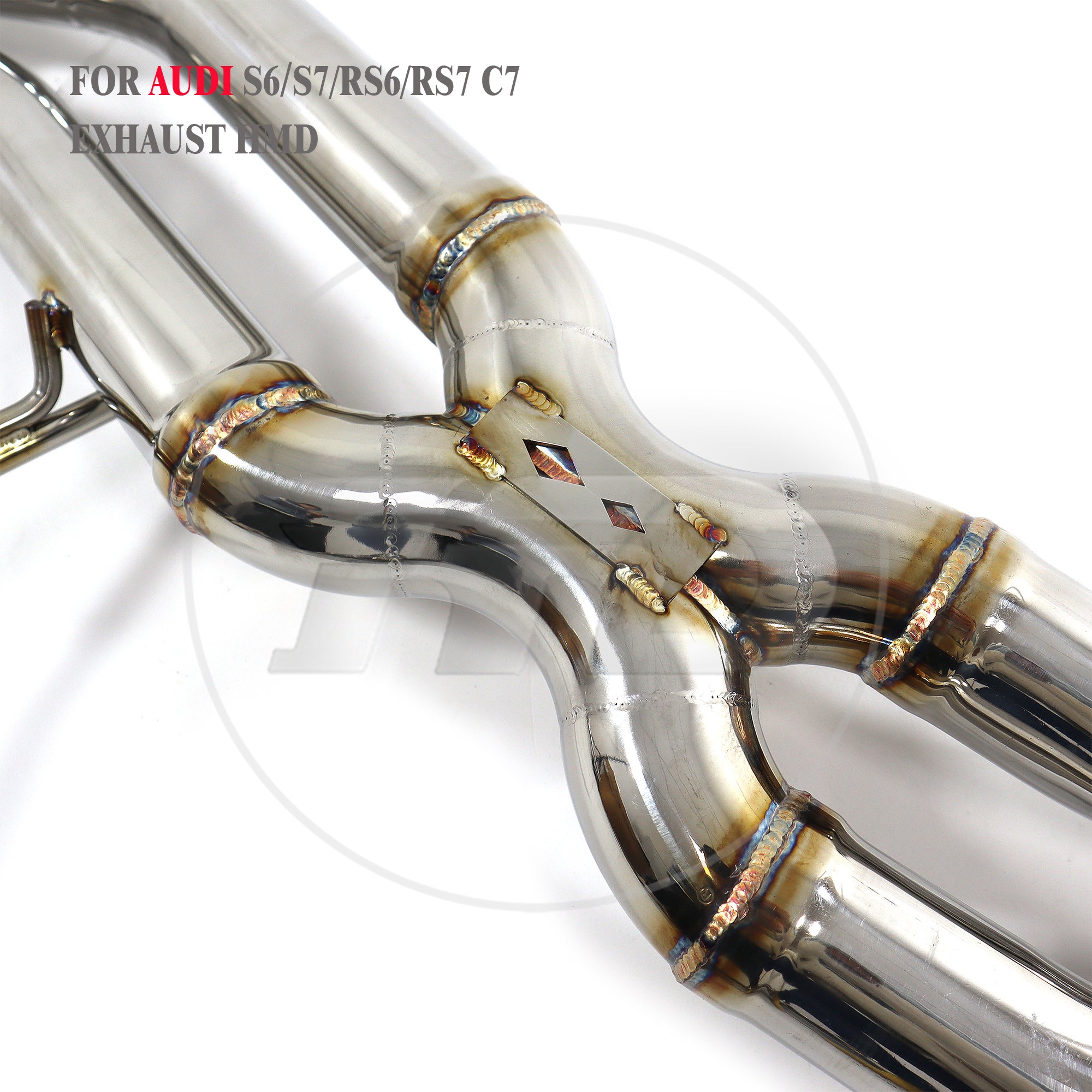 S6 S7 RS6 RS7 C7 catback sus304 Valved Sport Exhaust System