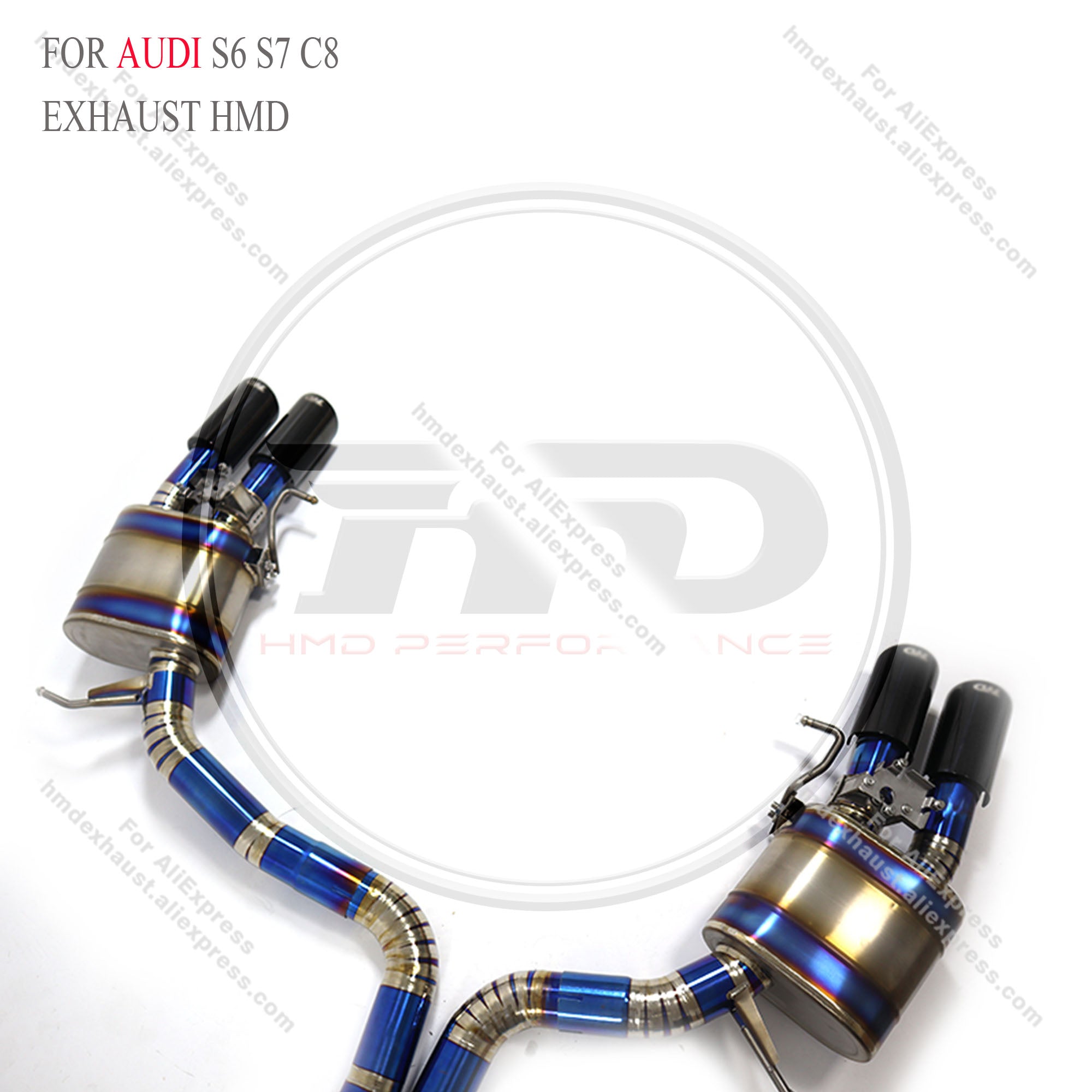 Audi S6 S7 C8 Catback Titanium Valved Sport Exhaust System