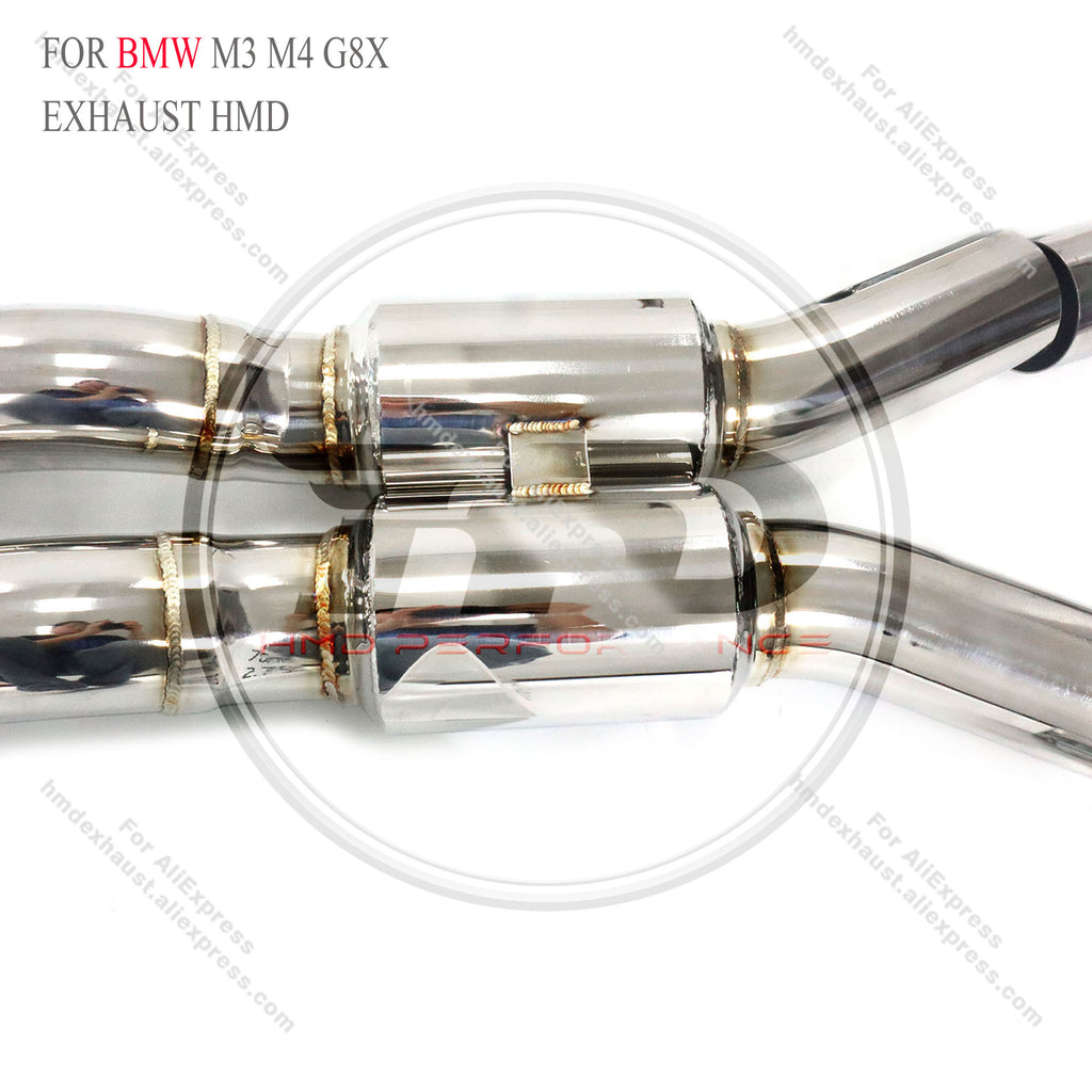 BMW M3 M4 G8X catback sus304 Valved Sport Exhaust System