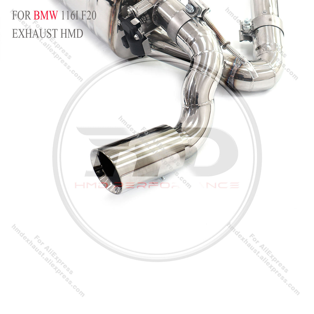 BMW 116i F20 catback sus304 Valved Sport Exhaust System