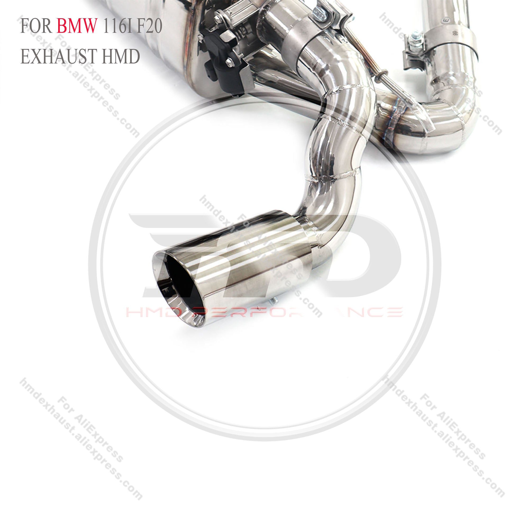BMW 116i F20 catback sus304 Valved Sport Exhaust System