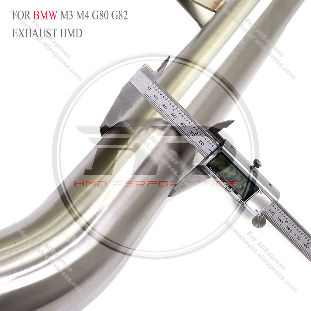 BMW M3 M4 G80 G82 Stainless Steel Gatling‑Style Cat‑Back Exhaust System