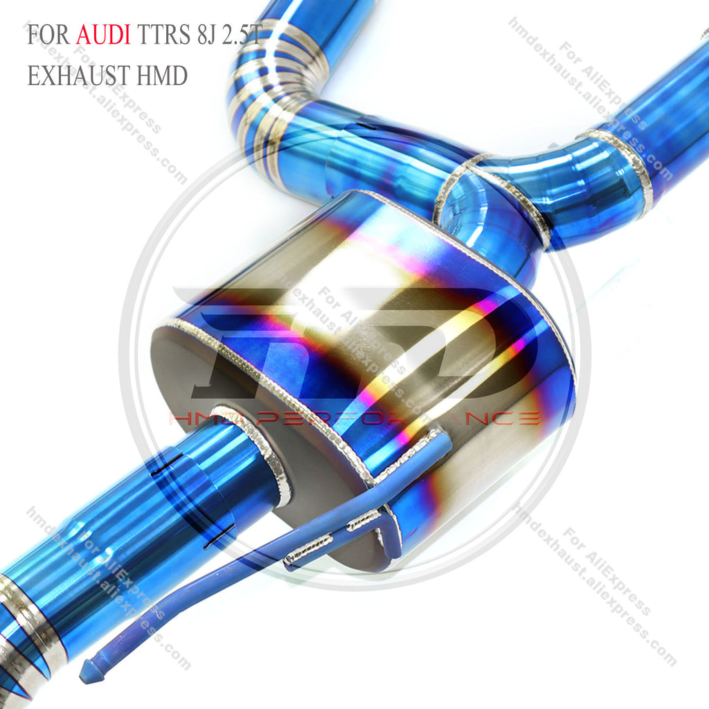 Audi TTRS 8J 2.5T Catback Titanium Valved Sport Exhaust System